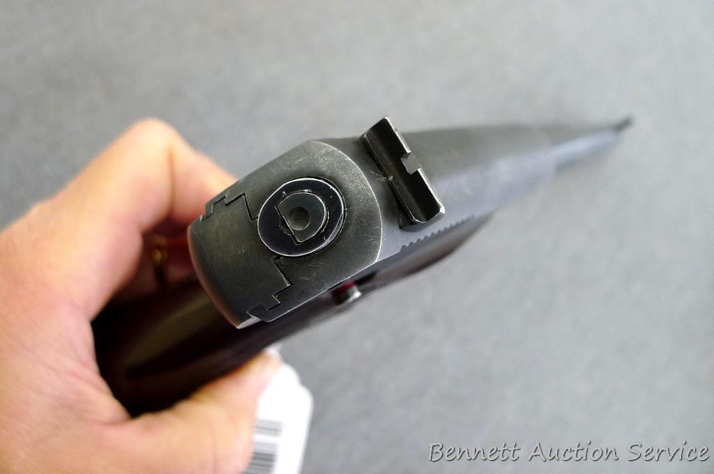 High Standard Model 101 The Plinker .22 pistol. 6-1/2" barrel has a brilliant bore with good