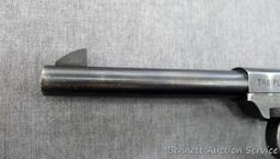 High Standard Model 101 The Plinker .22 pistol. 6-1/2" barrel has a brilliant bore with good