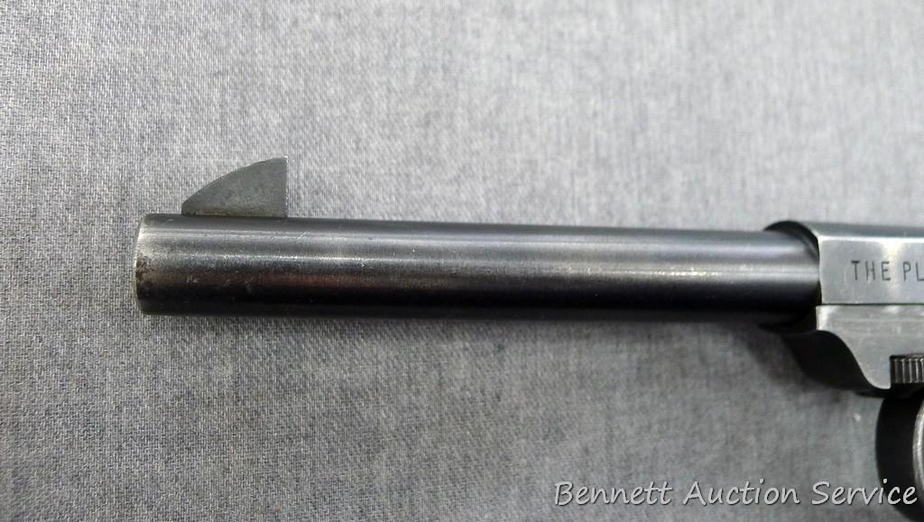 High Standard Model 101 The Plinker .22 pistol. 6-1/2" barrel has a brilliant bore with good