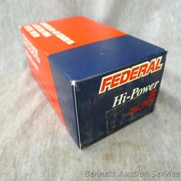 400 rounds of Federal Hi-Power .22, 40 gr. solid ammunition.