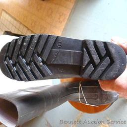 Servus tall rubber boots size 11 made in USA.