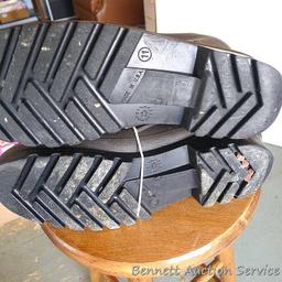 Servus tall rubber boots size 11 made in USA.