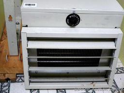 13" x 13" x 14" unit is to be direct-wired - we're presuming it's a heater of some kind, though no