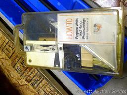 Wall paper and painting tools including wall paper tray, tool set, paint rollers, paint pads, tape,