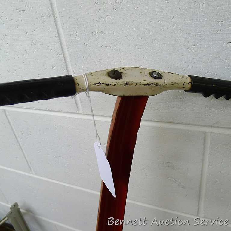 Really cute vintage Radio brand scooter measures only 28" to handle bars and is 30" long.