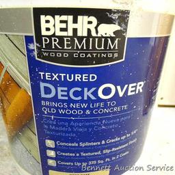 No shipping. Three partial 5 gallon buckets of paints including exterior house paint and textured