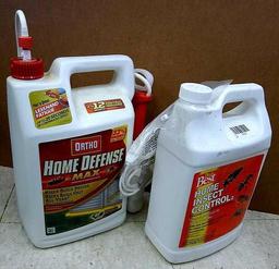 No shipping. Gallon of Do it Best home insect control 2; gallon of Ortho Home Defense Max bug