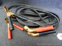 Pair of approx. 11' jumper cables.