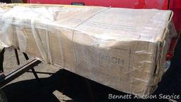 10' x 20' beige Abba Patio carport is NIP. SKU No APGP36PEB, look it up and check it out on Google.