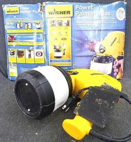 Wagner power painter spray gun model 0525140 with accessories.