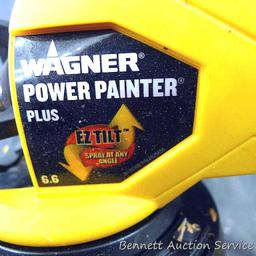 Wagner power painter spray gun model 0525140 with accessories.