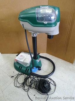 Mosquito Magnet Defender bug trap with instructional CD, OPD valve reset tool,adaptor, and more.