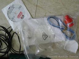 Mosquito Magnet Defender bug trap with instructional CD, OPD valve reset tool,adaptor, and more.