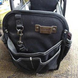 Extremely handy Husky tool organizer with many compartments and pockets measure aprox. 15"x 8" x 9"