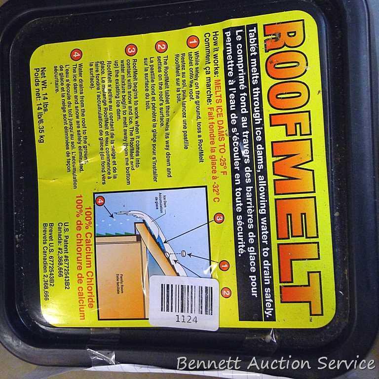 5 gallon Euclid Chemical Luster seal 300 clear, non-yellowing concrete cure and seal. Bucket of roof