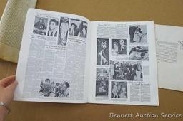 Milwaukee Journal compilation of the articles about the Kennedy Assassination; prints of Presidents