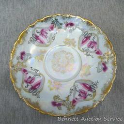 Two Royal Sealy China teacups and saucers were made in Japan. Look to be in good condition. Saucers