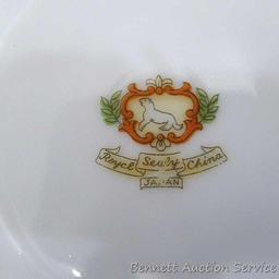 Two Royal Sealy China teacups and saucers were made in Japan. Look to be in good condition. Saucers