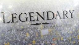 "Legendary, the Unforgettable Career of Brett Favre" coffee table book copyright 2008. A great book