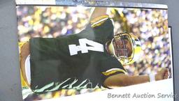 "Legendary, the Unforgettable Career of Brett Favre" coffee table book copyright 2008. A great book