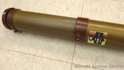 Two rod cases, one is telescoping, plus Measure-N-Slide fish measure trough. Telescoping rod case