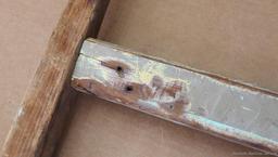 Buck saw, blade measures 27''. Wood is in nice shape.