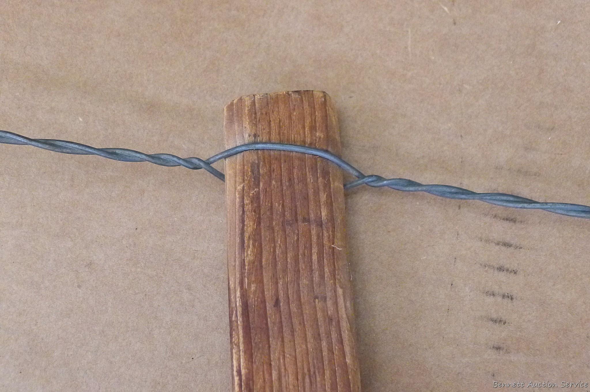 Buck saw, blade measures 27''. Wood is in nice shape.