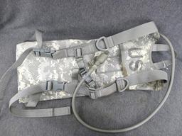 U.S. Military Hydramax water pack is in good condition and measures about 20" x 9".