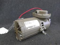 Thomas Model 107CDC18 air compressor/vacuum pump, 12 volt, untested.