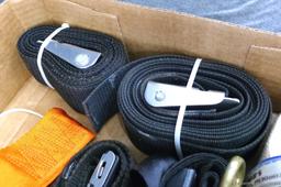 Seat belt-type hardware and webbing, plus more similar.