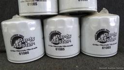 Six PartsMaster oil filters No. 61085.
