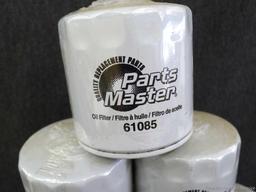 Six PartsMaster oil filters No. 61085.