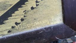 Large railroad locomotive picture is marked HTS Chumann. Train pic measures about 28" x 40" over