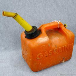 Lawn mower gas totes up to 2 gallon.