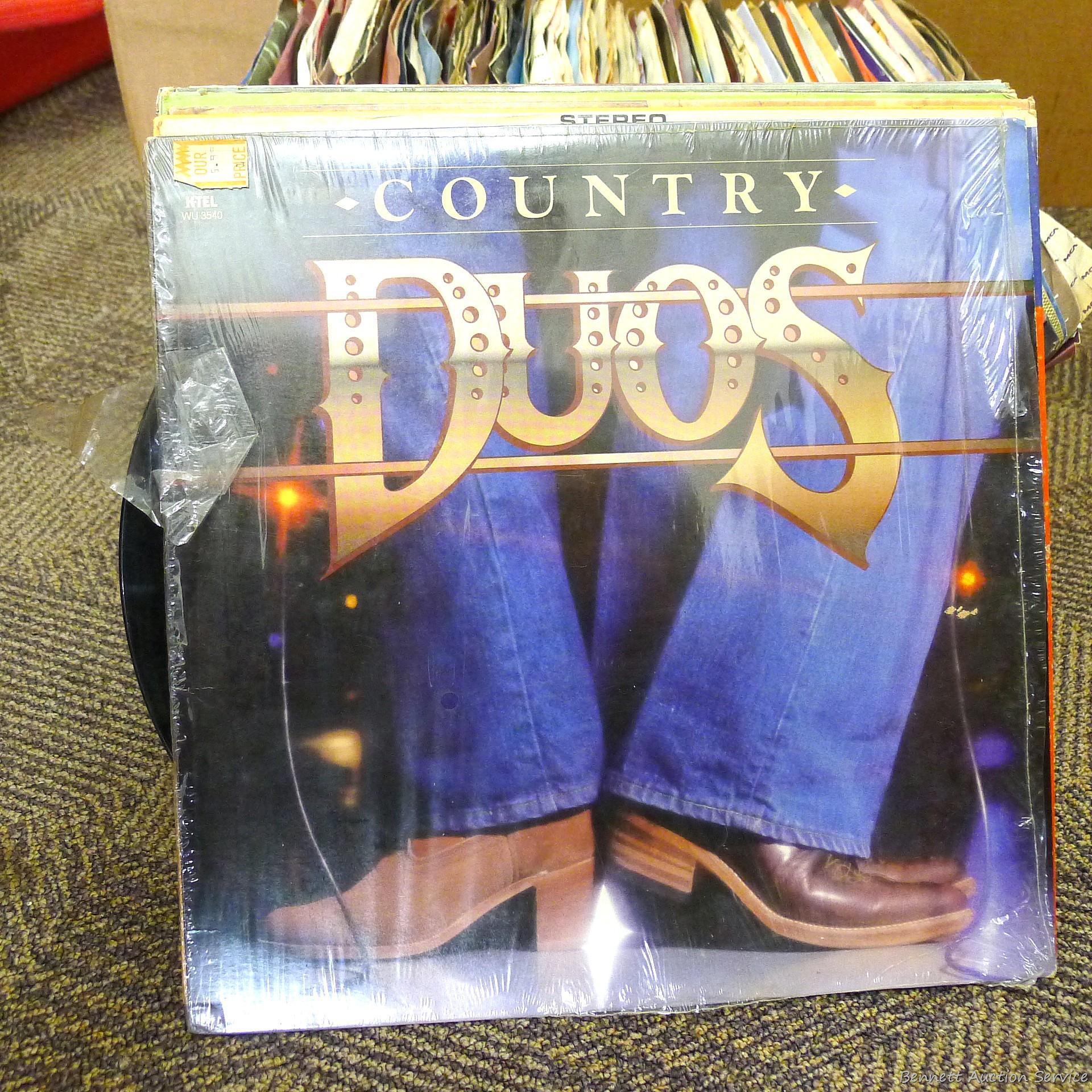 LP albums including Neil Diamond, Charlie Pride, Country Duos and many 45 records.