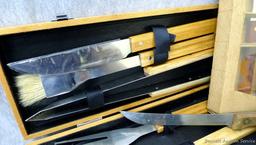 Really nice grilling set with a 13" Hillshire Farms knife with a Yorktowne blade, and a Tramontina