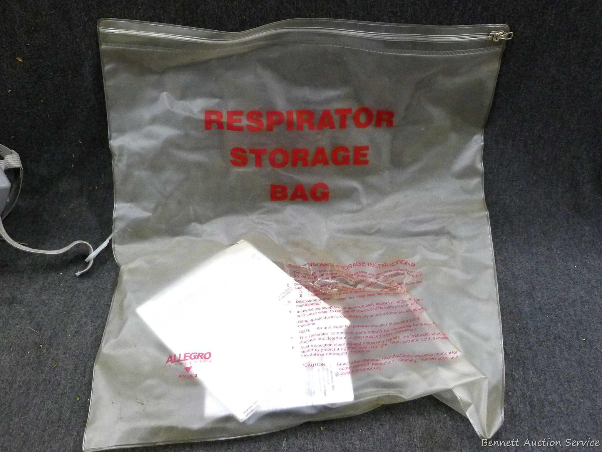 3M 7093 Niosh mask is marked L. In good condition, comes with bag.