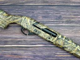 Stoeger M8000 semi automatic 12 gauge shotgun. Barrel is 26" and has a mirror bore, raised rib, high