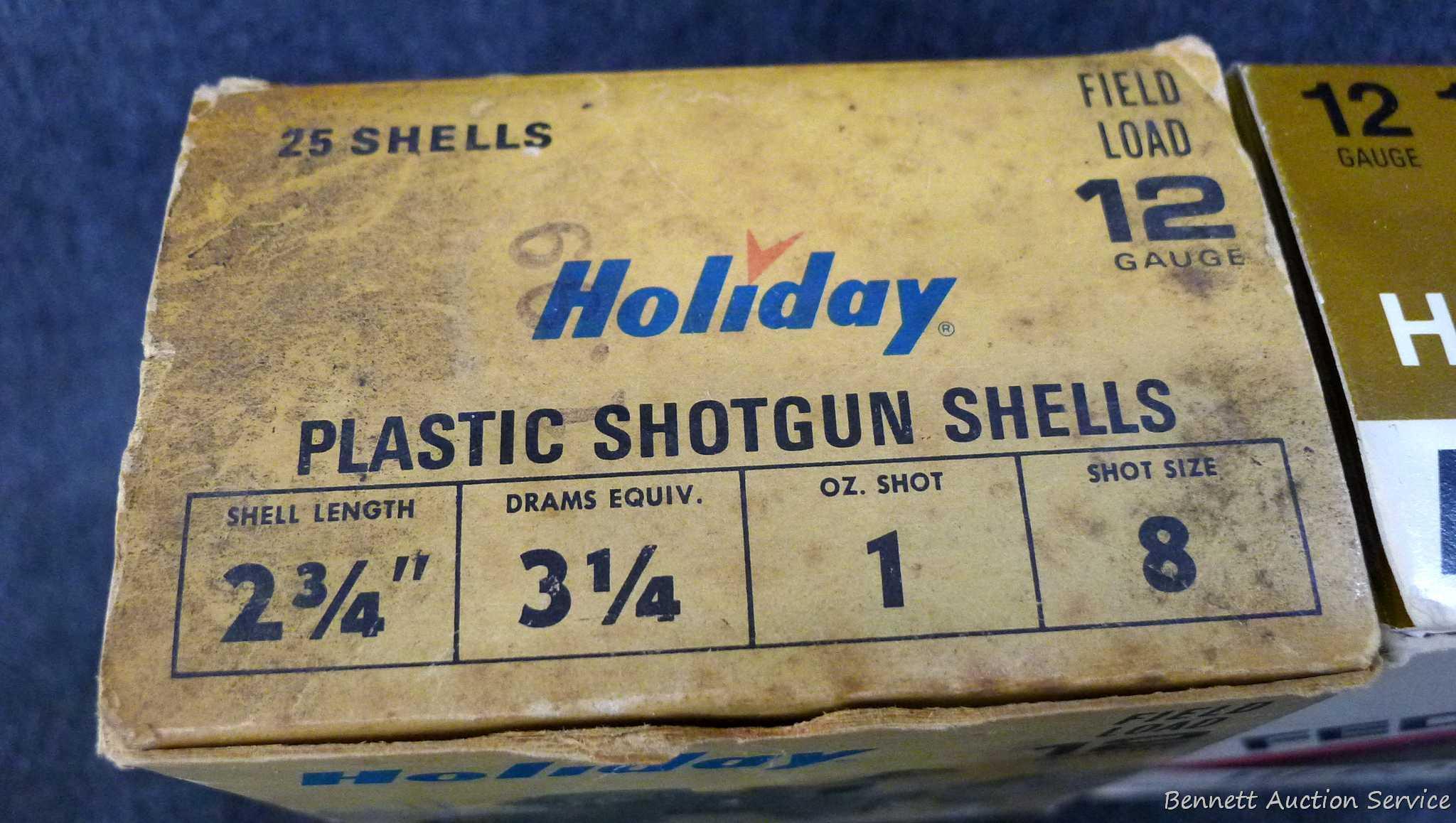 41 rounds of 12 gauge shotshells with no. 6&8 shot made by Federal and Holiday