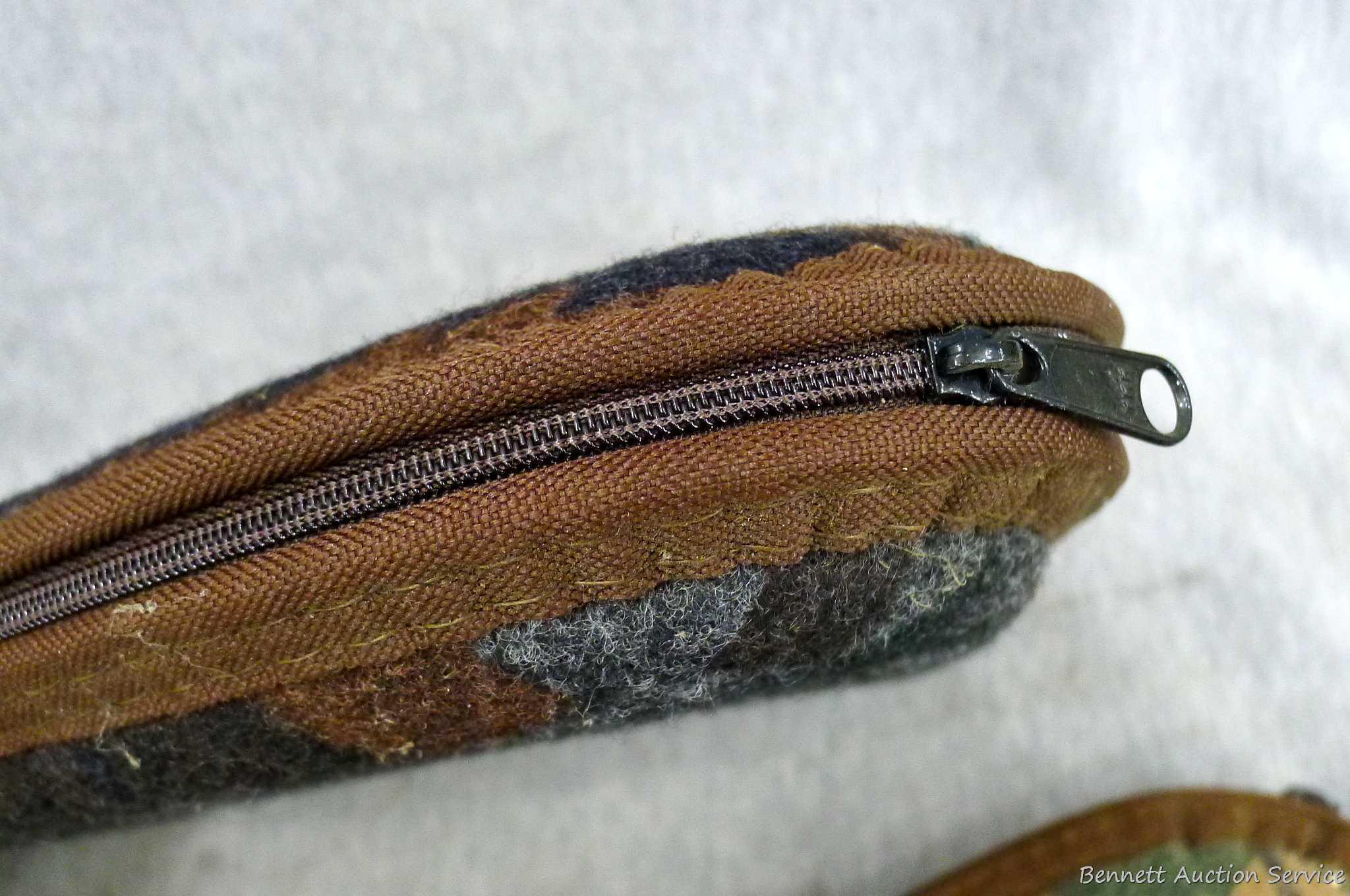 Two nice looking Allen handgun cases are both about 8" x 14" and in good condition.