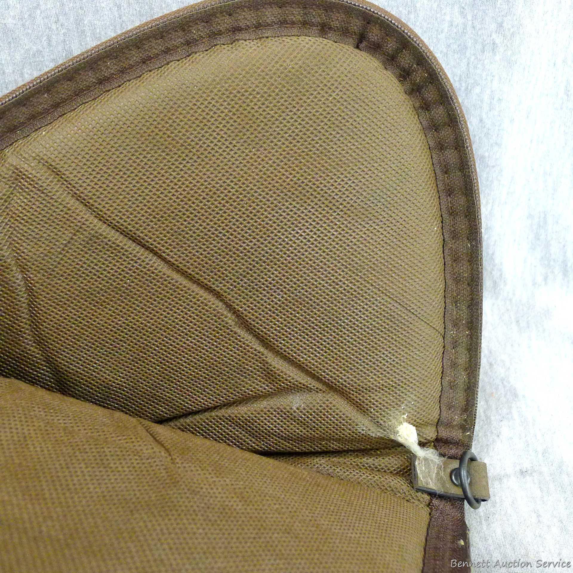 Two nice looking Allen handgun cases are both about 8" x 14" and in good condition.