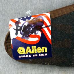 Two nice looking Allen handgun cases are both about 8" x 14" and in good condition.