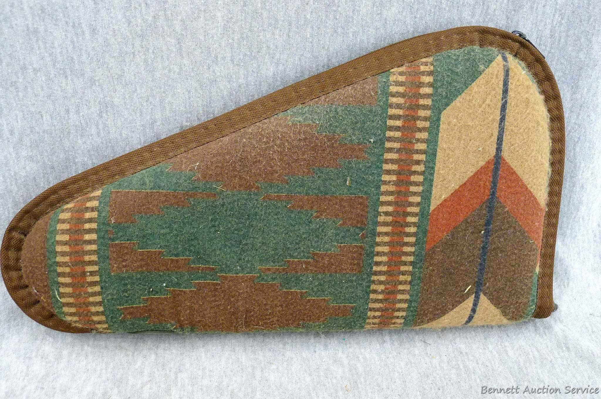 Two nice looking Allen handgun cases are both about 8" x 14" and in good condition.