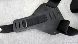 Uncle Mike's Sidekick shoulder holster hunting rig is Model 13 Scoped. Holster about 18" long.