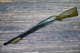 Daisy Model 225 dog-leg pump action BB rifle cocks and discharges. Stocks are sound with no chips or