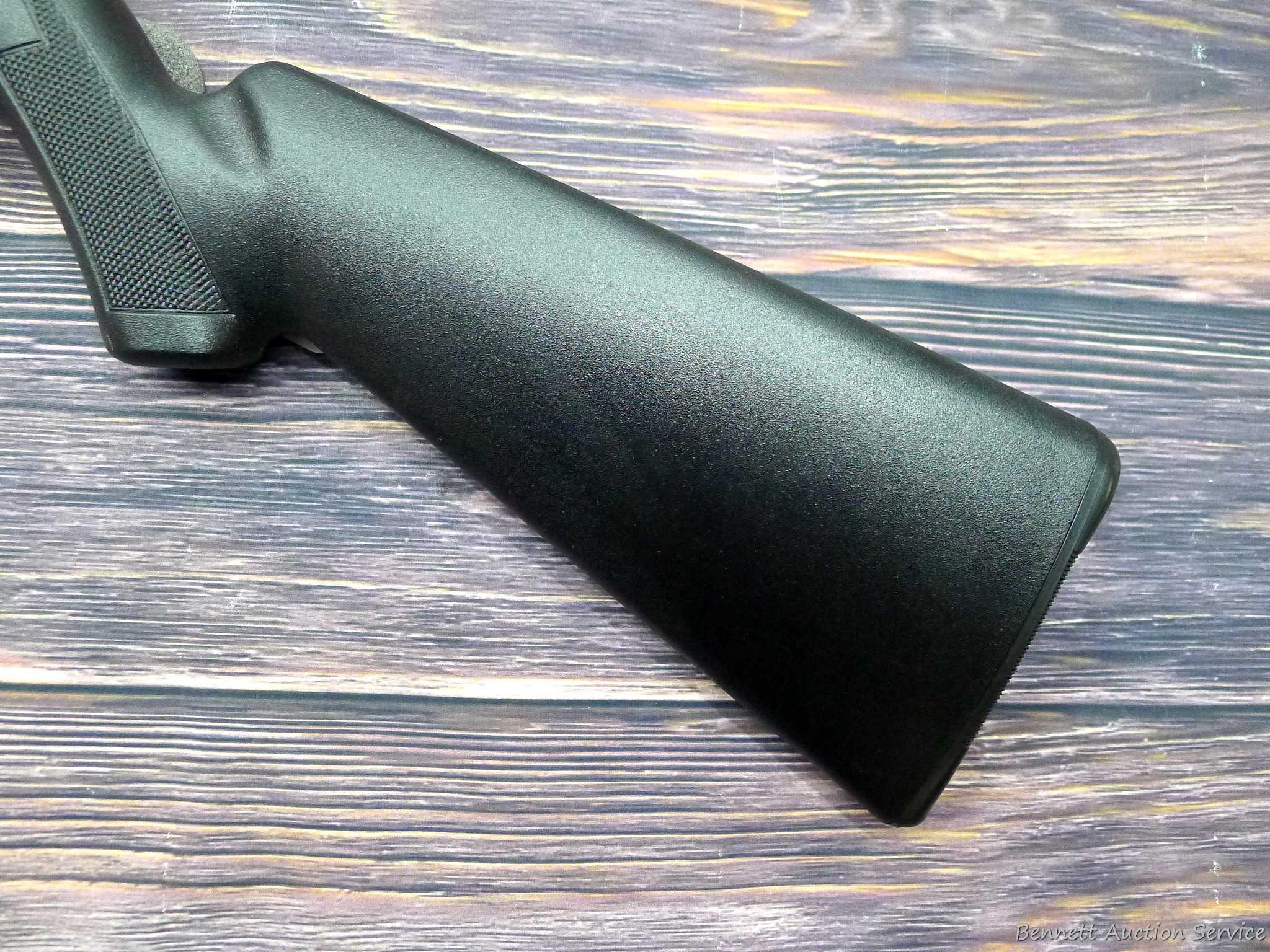 Crosman Model 1077 repeating air rifle with 12 shot rotary pellet magazine. Rifle is .177 cal and