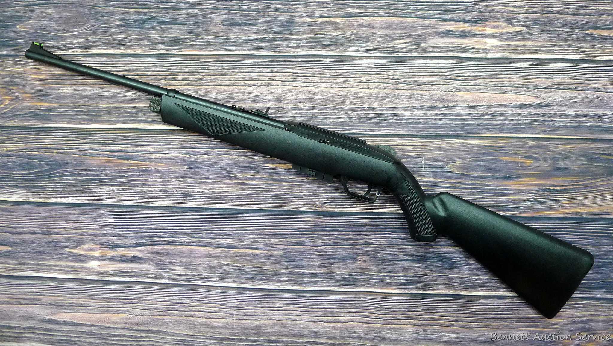 Crosman Model 1077 repeating air rifle with 12 shot rotary pellet magazine. Rifle is .177 cal and