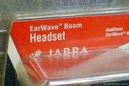 Verizon EarWave Boom headset. Package states that it's compatible with most phones with a 2.5mm