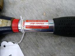 Ramset Shure-Dive floating action soft blow hammer with removeable hammer faces. Reduced rebound and