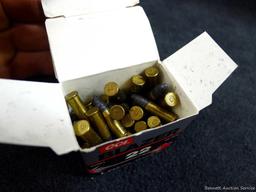 Over 50 rounds of CCI Blazer .22 long rifle ammunition
